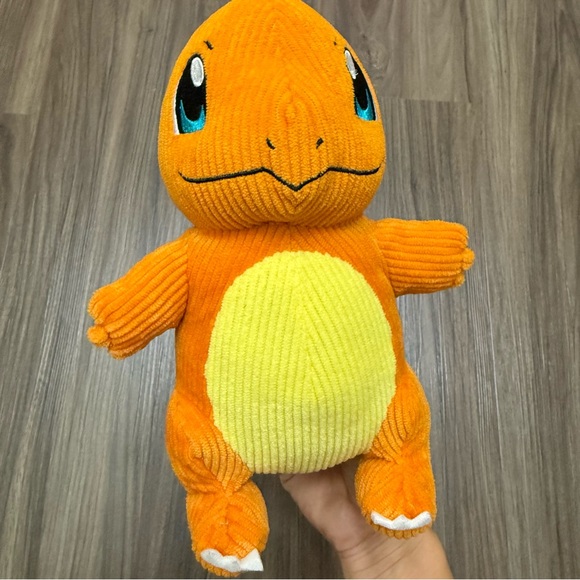 POKÉMON Charmander Rare Corduroy Plush Toy - Picture 8 of 8